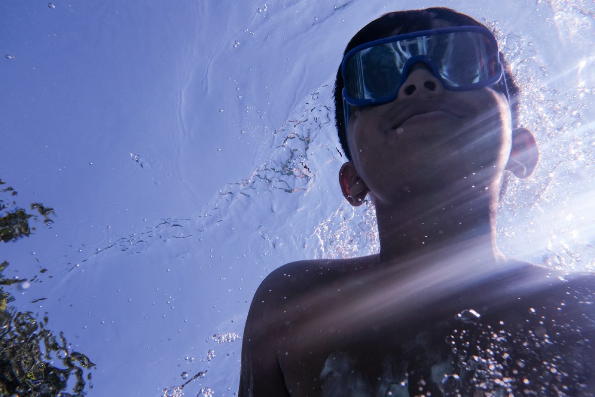 July 4th Underwater - Pool Day with My Kids — frame 2 of 9