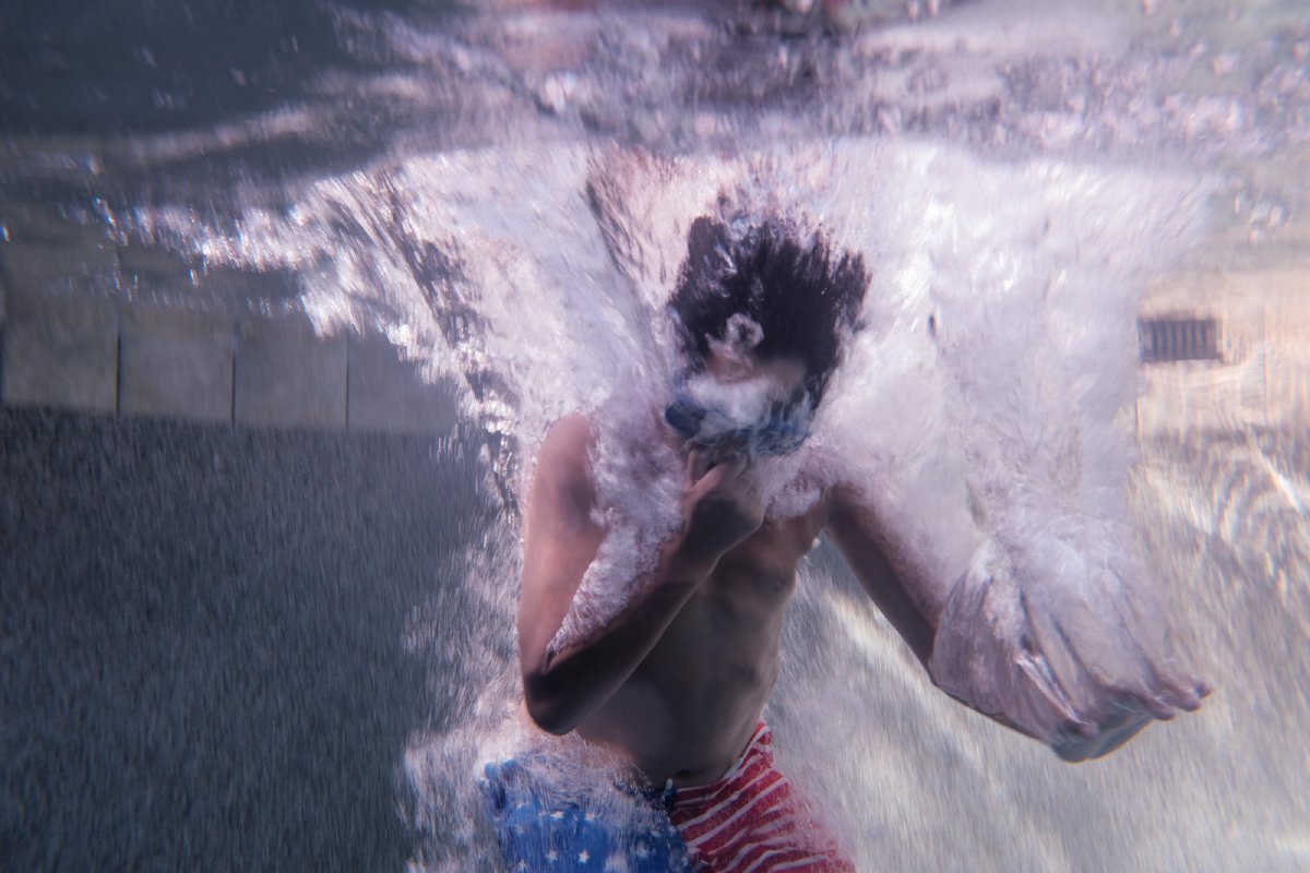 July 4th Underwater - Pool Day with My Kids — frame 9 of 9