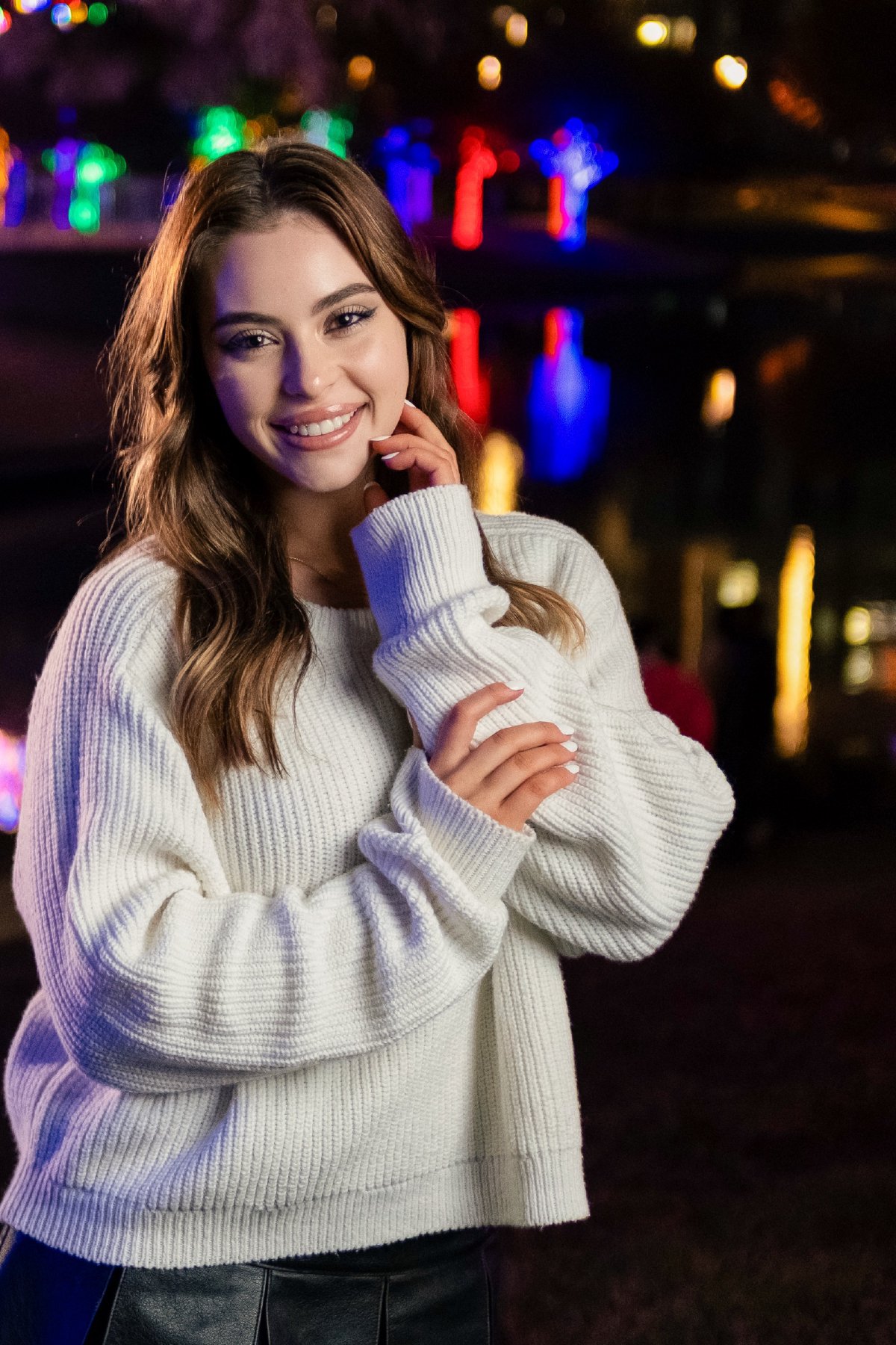 Morgan - Night Portrait Session at Vitruvian Park — frame 5 of 10