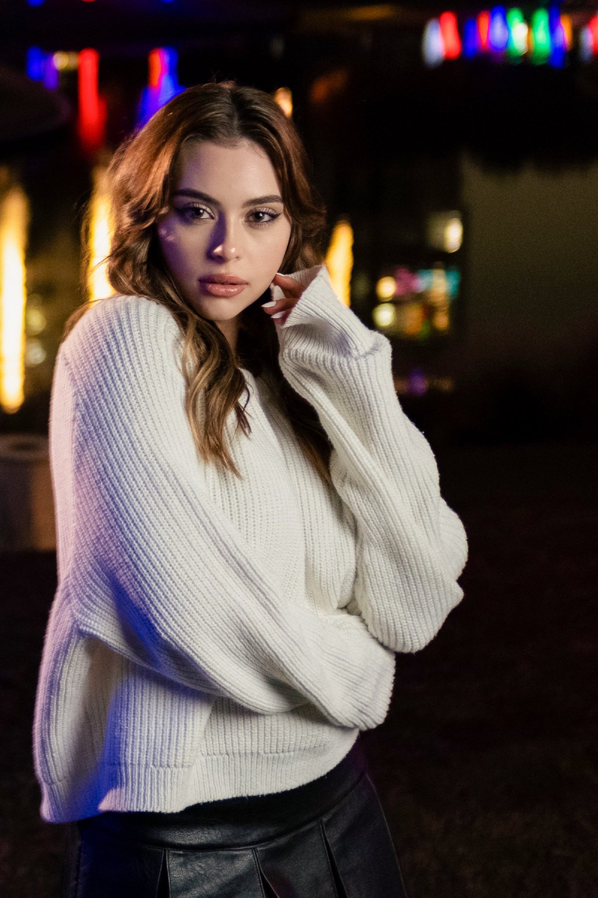 Morgan - Night Portrait Session at Vitruvian Park — frame 9 of 10