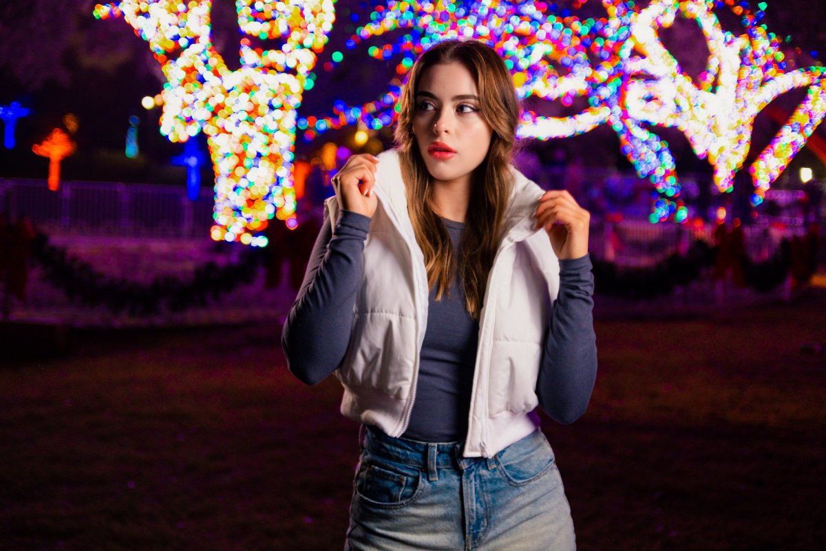 Morgan - Night Portrait Session at Vitruvian Park — frame 10 of 10