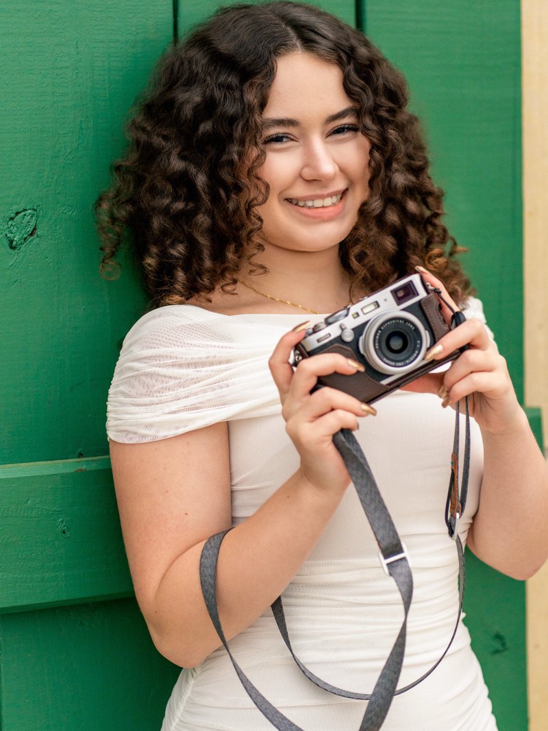 Sophia senior portrait, Adriatica Village, McKinney